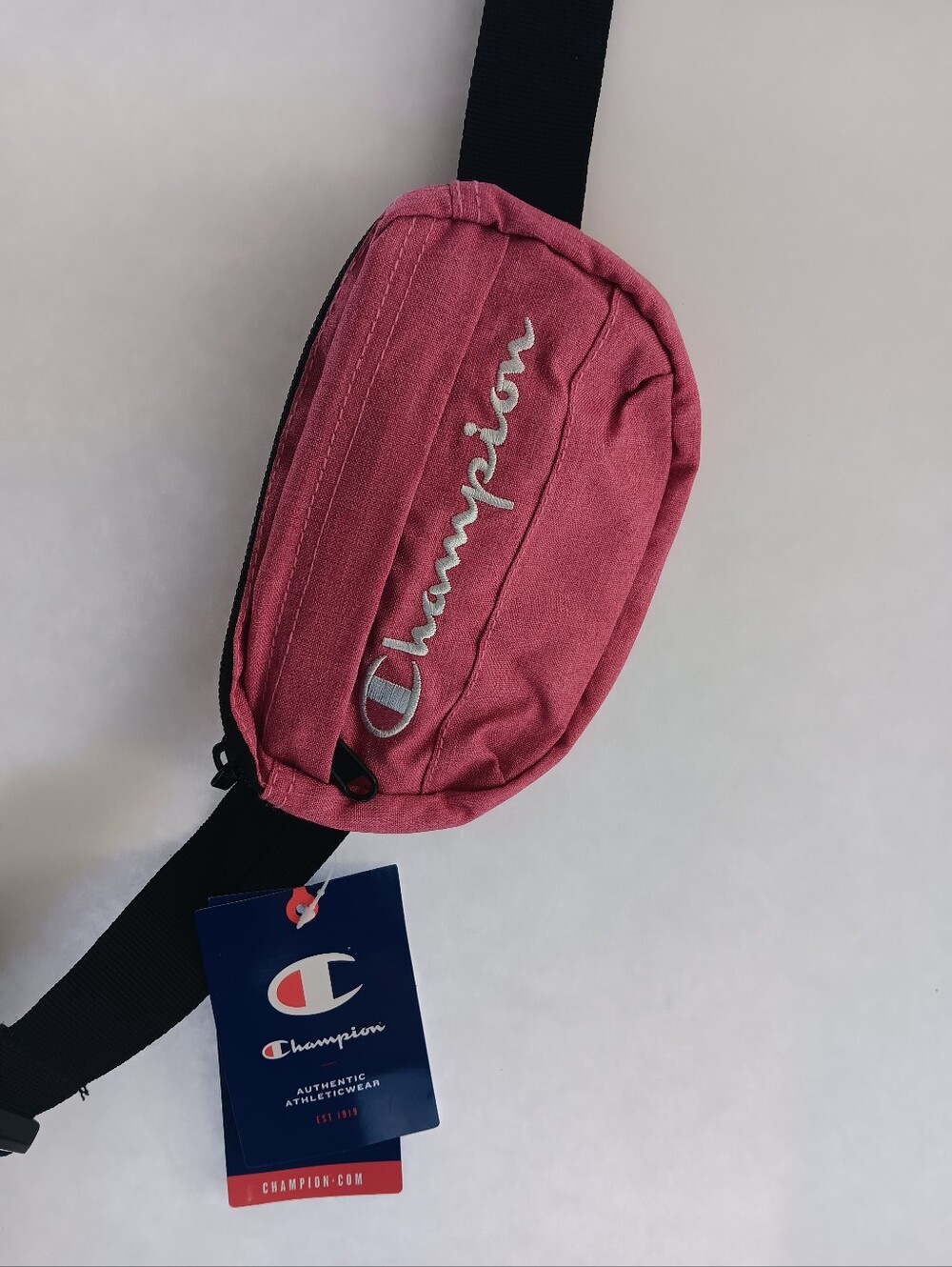 Champion City Waist fanny Pack Pink/Red Small Belt Bag CH1323  NWT
